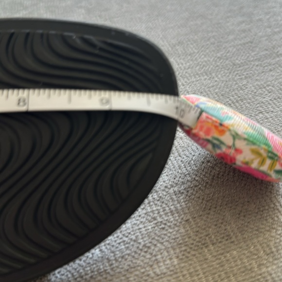 Ecco 39/8 Two Strap Black Sandal - Picture 7 of 8